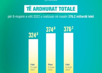 Buxheti i stabilizuar, realizohen të ardhurat dhe shpenzimet për 8-mujorin