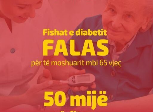 Fisha e diabetit falas për të moshuarit mbi 65 vjeç, ja kur nis rimbursimi
