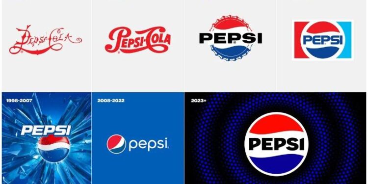 Pepsi ndryshon logo
