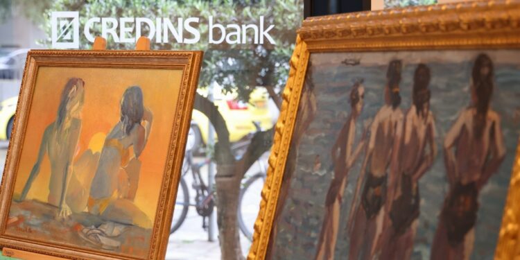 Credins bank çel ekspozitën “Arti në rrugëtimin tonë”