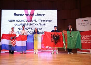 Përfundon me sukses Edicioni i 27-të i Olimpiadës Ballkanike të Matematikës për të Rinj – JBMO 2023, Shqipëria fiton 3 medalje Bronzi