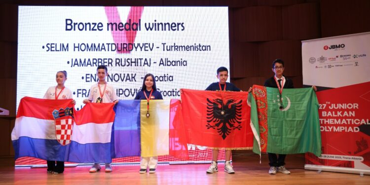 Përfundon me sukses Edicioni i 27-të i Olimpiadës Ballkanike të Matematikës për të Rinj – JBMO 2023, Shqipëria fiton 3 medalje Bronzi