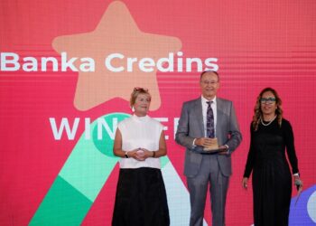 UNDP vlerëson me çmim të parë Credins bank për kontribut të lartë në zhvillimin e shoqërisë shqiptare!