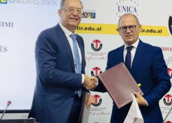 Marrëveshje bashkëpunimi mes Universitetit të Tiranës dhe Credins bank