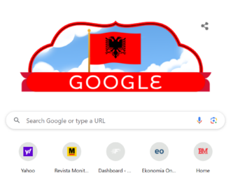 Google ndryshon imazh, “vishet” me Flamurin shqiptar