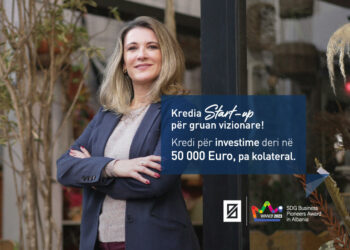 Credins bank lançon produktin risi kredia Start-UP. Alternativa më e mirë për gratë sipërmarrëse!
