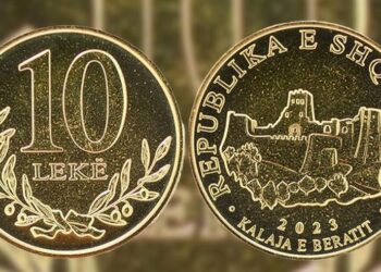 Emetim i vitit 2023, BSH hedh në qarkullim monedhën metalike “10 Lekë”