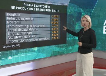 Ndërtimi dhe shitblerja e pronave rrisin ekonominë, bujqësia në rënie