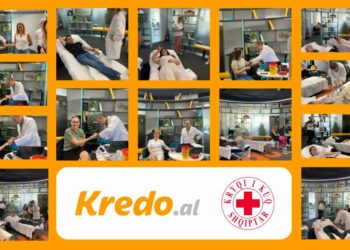 Stafi i Kredo.al dhuron gjak në ndihmë të pacientëve dhe fëmijëve talasemikë në këto ditë të nxehta vere