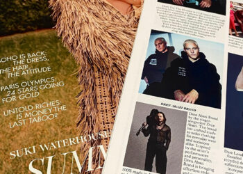 Dren Abazi Brand, marka europiane e veshjeve shfaqet në Vogue