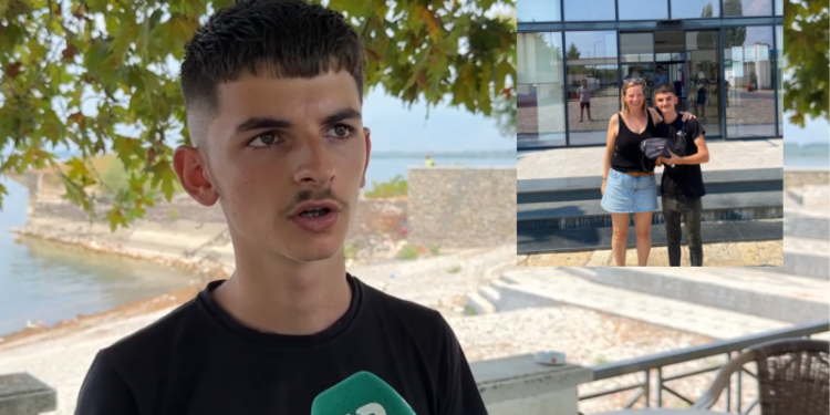 Punon gjatë verës 16 orë në ditë për të ndihmuar prindërit! Historia e rrallë e 14-vjeçarit nga Shkodra që dorëzoi portofolin plot me euro turistes belge