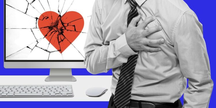 Stresi i punës, rrit 97% çrregullimin e ritmit të zemrës