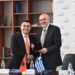 Zv Ministri i Jashtëm grek Kostas Fragkogiannis në Universitetin Mesdhetar të Shqipërisë