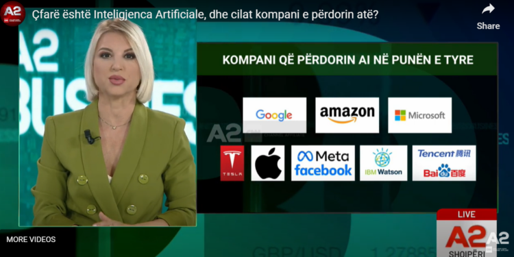 Si po përdoret inteligjenca artificiale nga bizneset në Shqipëri?