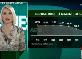 E tatëpjeta pa frena e valutave, euro zbret në 98.1 lekë