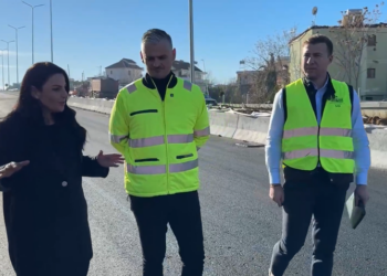 Unaza e Madhe e Tiranës hapet të hënën për qarkullimin e automjeteve, Balluku: Po punohet për detajet e fundit