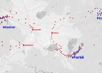Dajti, Kashari e Farka u shtuan me rreth 6 mijë banorë në vit. Trendi i periferisë “boshatisi” lagjet e vjetra të Tiranës
