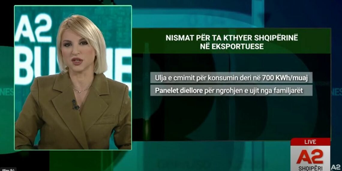 Nisma ambicioze, si do të bëhet Shqipëria eksportuese e energjisë?