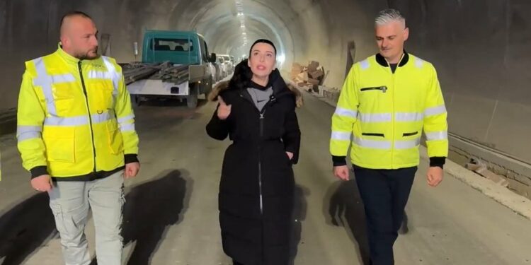 Belinda Balluku zbulon datën kur do të hapet tuneli i Murrizit