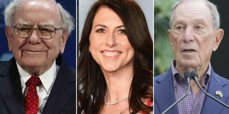 Filantropët më bujarë të Amerikës për vitin 2025