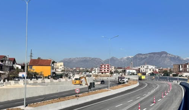 Punimet në Sheshin Shqiponja-Lumi i Tiranës, aksi do të bllokohet gjatë natës