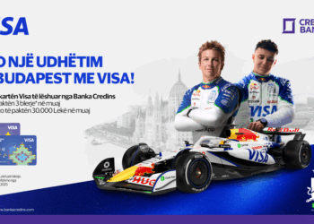 Visa & Credins bank një tjetër bashkëpunim strategjik! Jepi gaz dhe bëhu pjesë e lojës promocionale më të bukur të vitit!