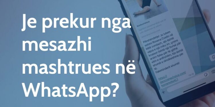 Je prekur nga mesazhi mashtrues që po qarkullon në WhatsApp?