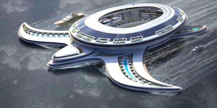 Anija më e madhe në botë në formë breshke që do të mbajë 60 mijë pasagjerë