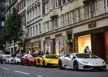 131 makina luksoze të sekuestruara – Nga Lamborghini te Rolls Royce, vlera e automjeteve llogaritet rreth 174 milionë lekë