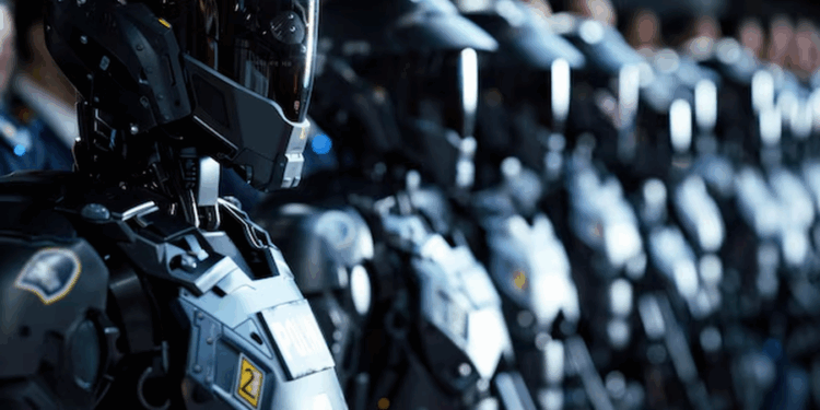 Robotët, në shërbim të policisë kineze- Policë humanoidë dhe qen robotikë patrullojnë rrugët e qytetit