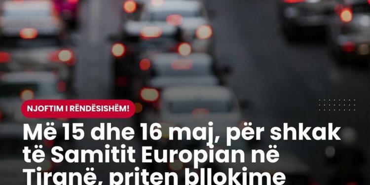 Samiti i Komunitetit Politik Europian -TIA njofton: Qytetarët të paraqiten 3-4 orë përpara fluturimit!