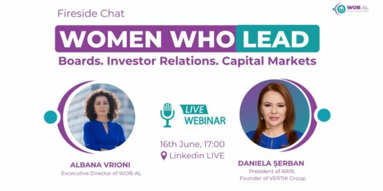 Gratë që drejtojnë: Bordi, marrëdhëniet me investitorët dhe tregjet e kapitalit