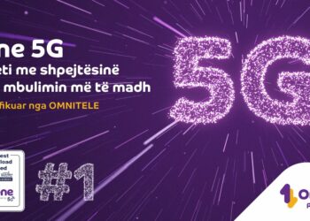 Raporti i Omnitele shpall One Albania si kompaninë me rrjetin celular me shpejtësinë më të lartë dhe mbulimin më të gjerë 5G në vend