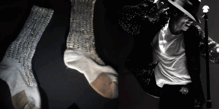 Çorapja e ndotur e Michael Jackson shitet në ankand për shifrën e çmendur