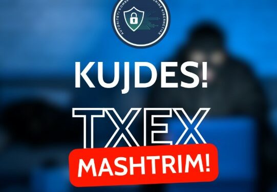 Autoriteti Kombëtar për Sigurinë Kibernetike paralajmëron qytetarët: Platforma TXEX është mashtrim online!