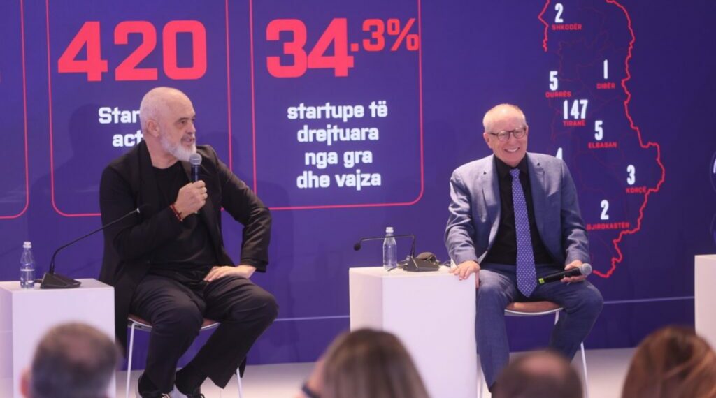 Rama prezanton platforma e re për Start Up, do të lidhet me e-Albania nëpërmjet IA