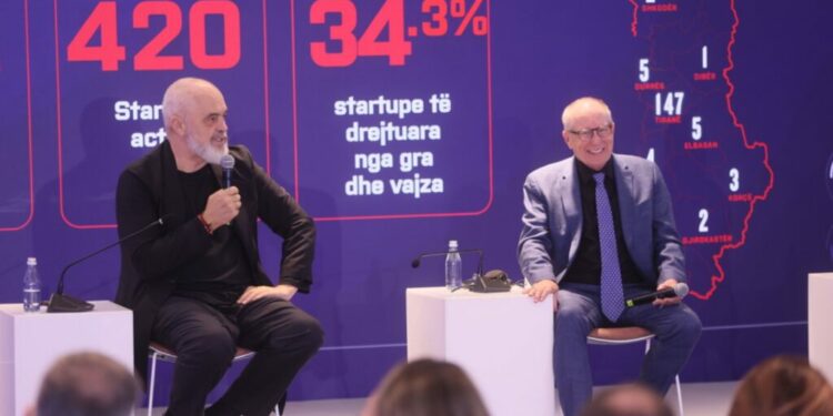 Rama prezanton platforma e re për Start Up, do të lidhet me e-Albania nëpërmjet IA