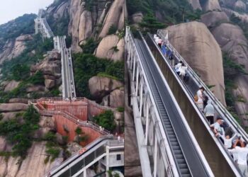 Hapet rruga që të çon “drejt reve”, shkallët lëvizëse më të gjata në botë