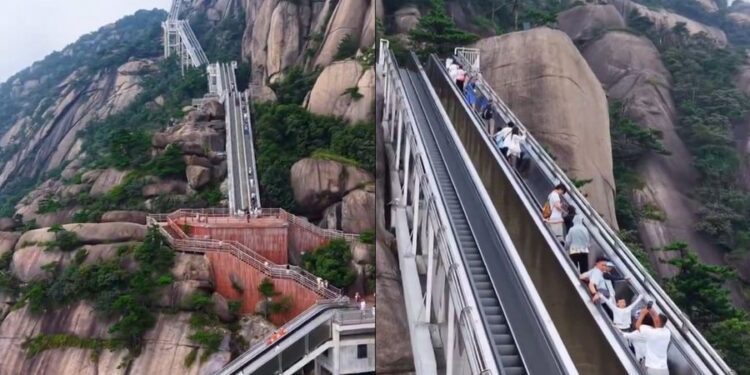 Hapet rruga që të çon “drejt reve”, shkallët lëvizëse më të gjata në botë