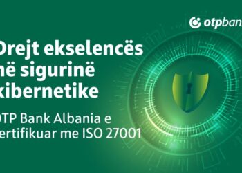 OTP Bank Albania drejt fuqizimit të lidershipit në sigurinë kibernetike, me Certifikimin ISO 27001