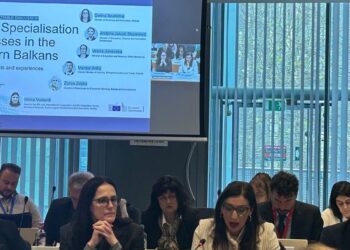 Ibrahimaj prezanton progresin Shqipërisë në Bruksel për “Smart Specialisation processes”