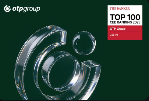 ”The Banker” rendit Grupin OTP në krye të 100 bankave më të mira në rajonin e Evropës Qendrore dhe Lindore, për të tretin vit radhazi