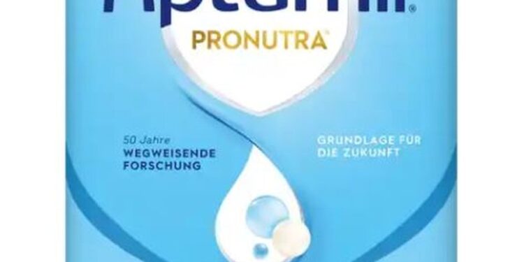 Tërhiqet nga tregu një seri e qumështit pluhur Aptamil 1