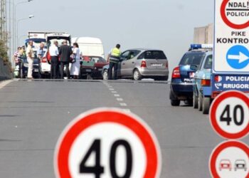 Bie numri i aksidenteve rrugorë, por shkaku kryesor mbeten drejtuesit e mjeteve