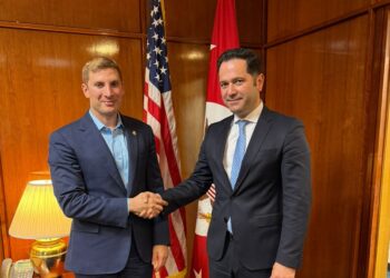 Ministri i Financave në Uashington, takime të rëndësishme me drejtuesit e Departamentit të Shtetit për  ekonominë