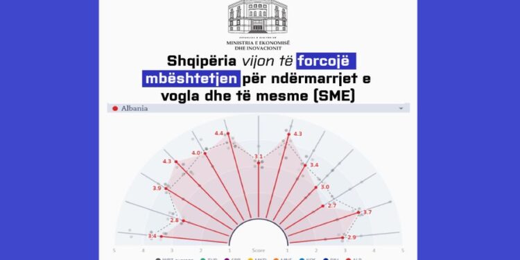 Ibrahimaj: Shqipëria ka forcuar mbështetjen për SME-të dhe renditet ndër ekonomitë lider në rajon
