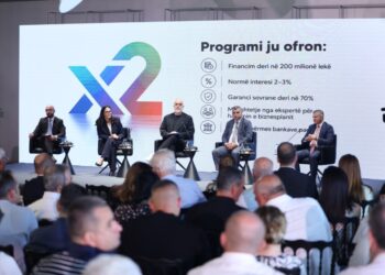 Prezantohet Programi Kombëtar “Dyfisho Sipërmarrjen Tënde”, 250 mln euro kredi për bizneset me kushte lehtësuese